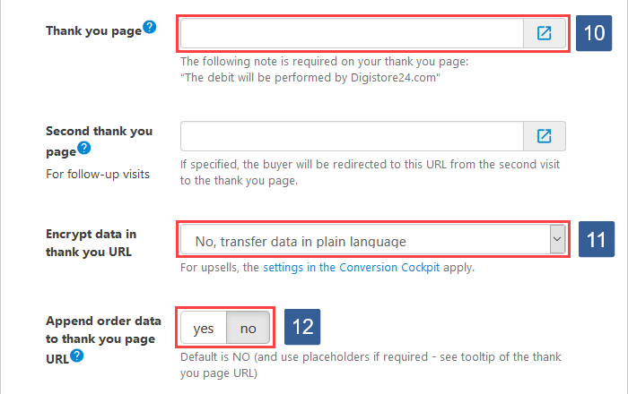 Steps to configure Digistore24 product delivery