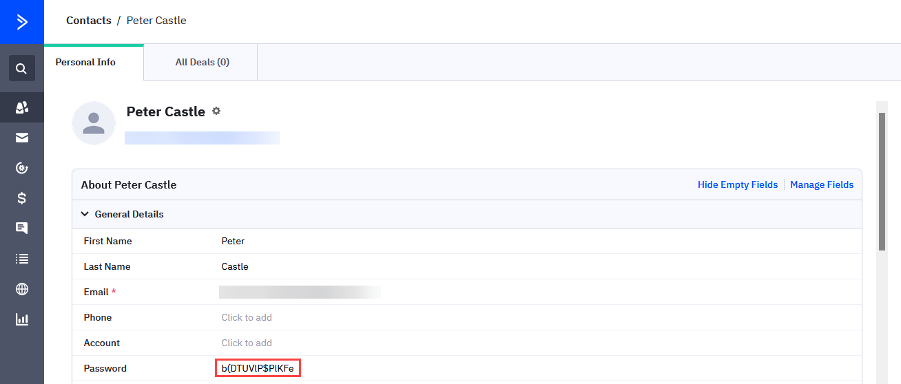 Test contact ActiveCmpaign settings
